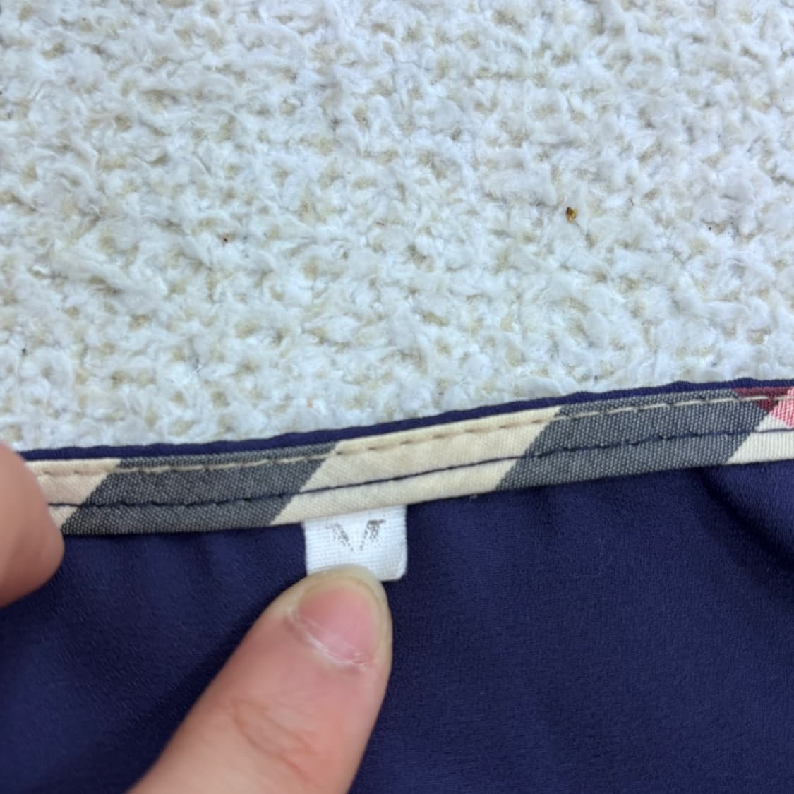 M 빈티지 체크 포인트 미니 원피스 0428E 상품이미지4