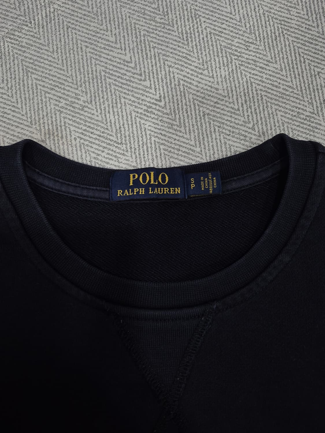 폴로랄프로렌 네이비 마티니베어 맨투맨(S) 상품이미지5