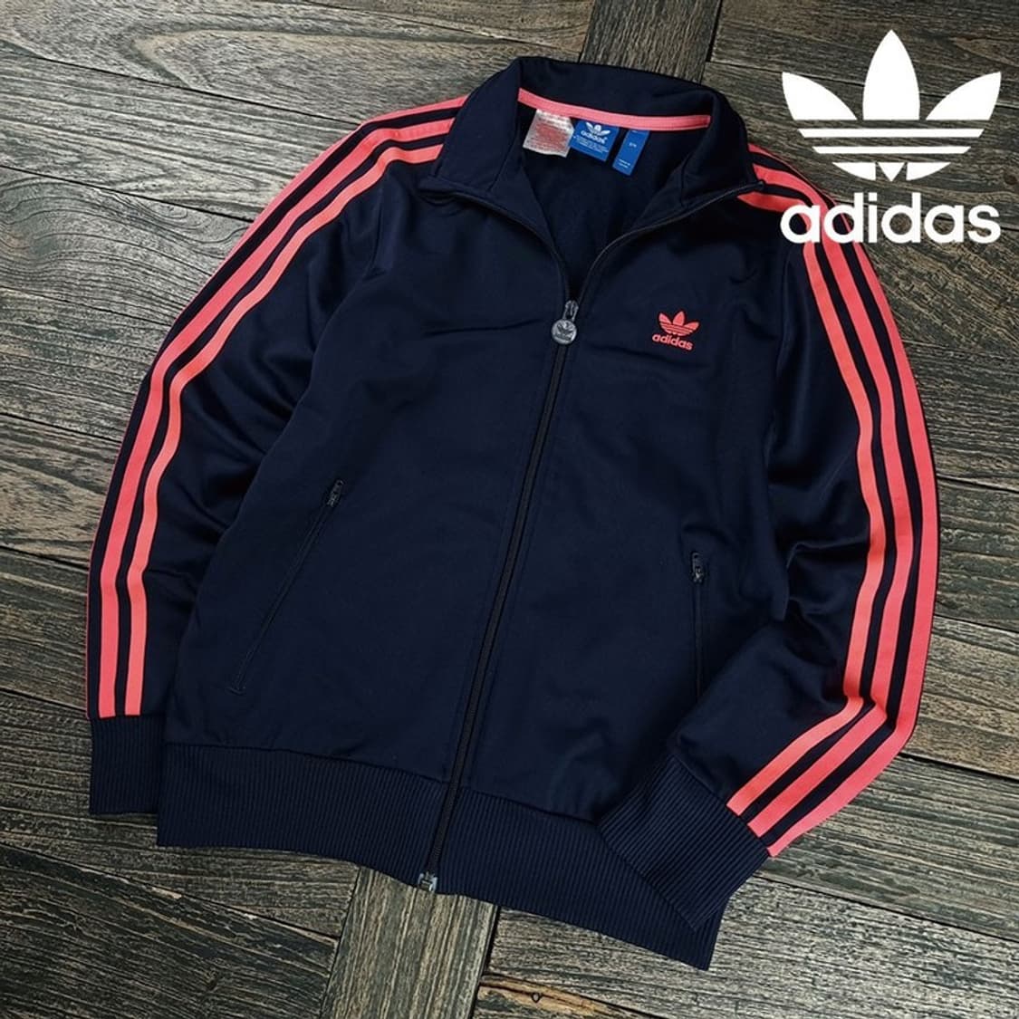 [아디다스] 빅로고 파이어버드 져지 트랙탑 집업 자켓 M19894 상품이미지1