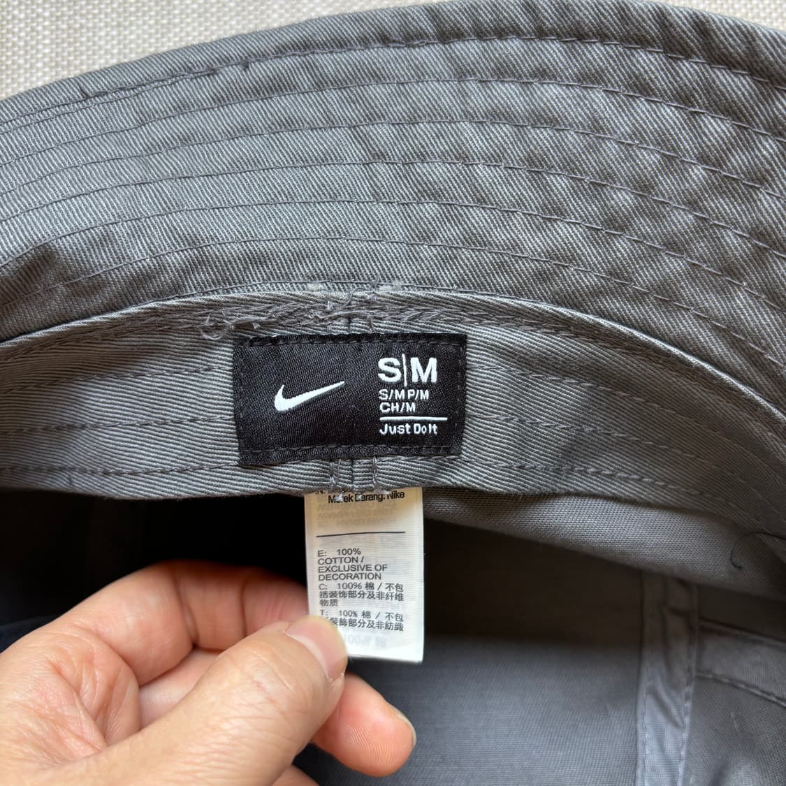 나이키 추라 코어 버킷햇 아이언 그레이 상품이미지9