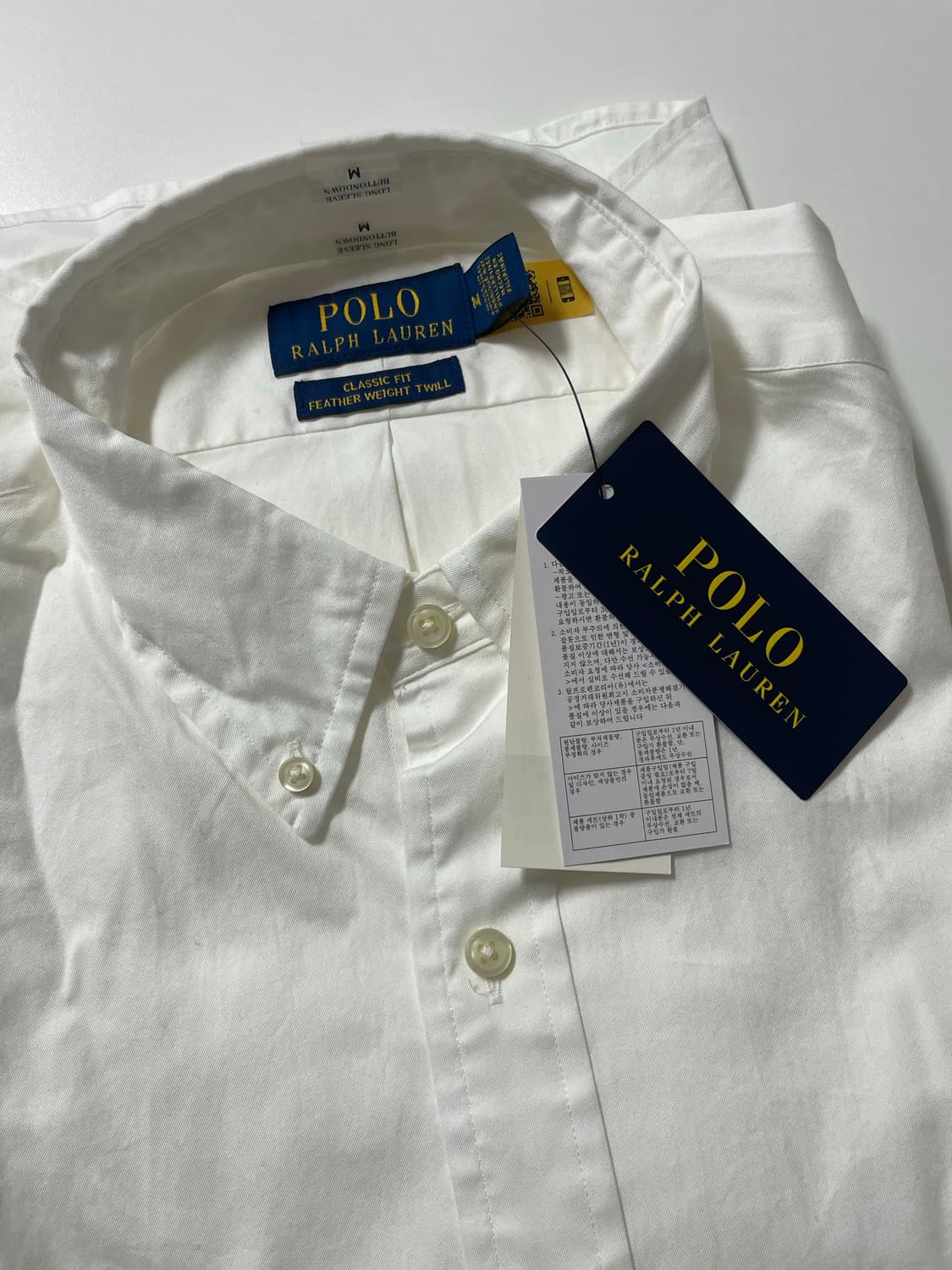 (새상품) polo 폴로 랄프로렌 화이트 정장 신형 셔츠  상품이미지4