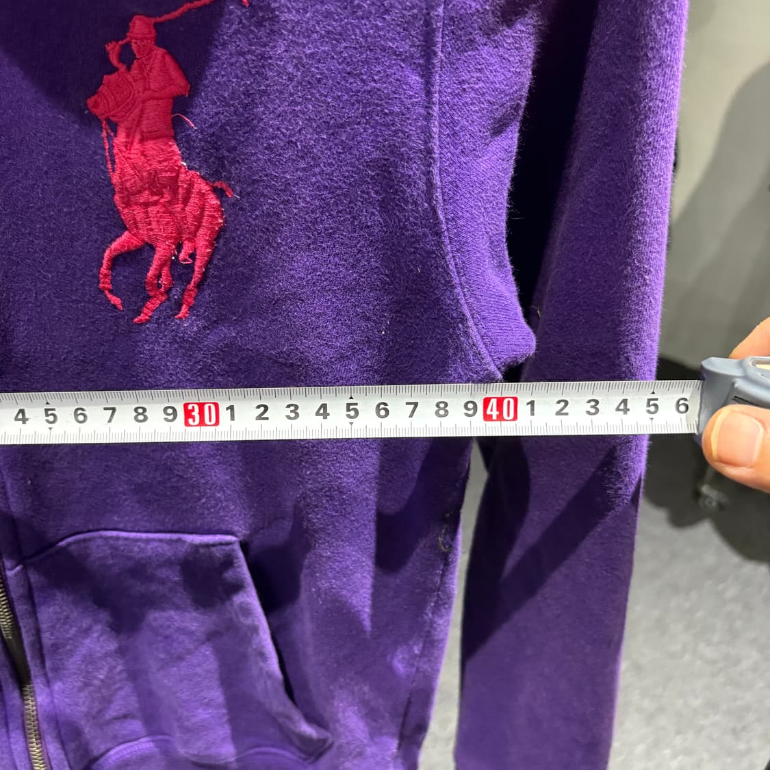 폴로 빅포니 퍼플 후드 상품이미지7