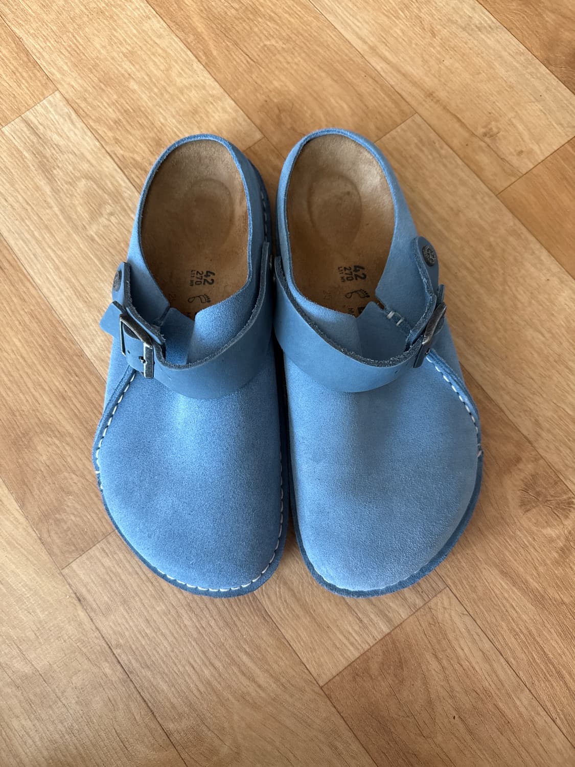 버켄스탁 루트리 프리미엄 스웨이드 블루 270 상품이미지2