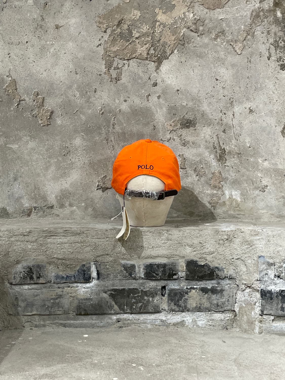 폴로 랄프로렌 오렌지 네이비포니 베이직 볼캡 상품이미지6