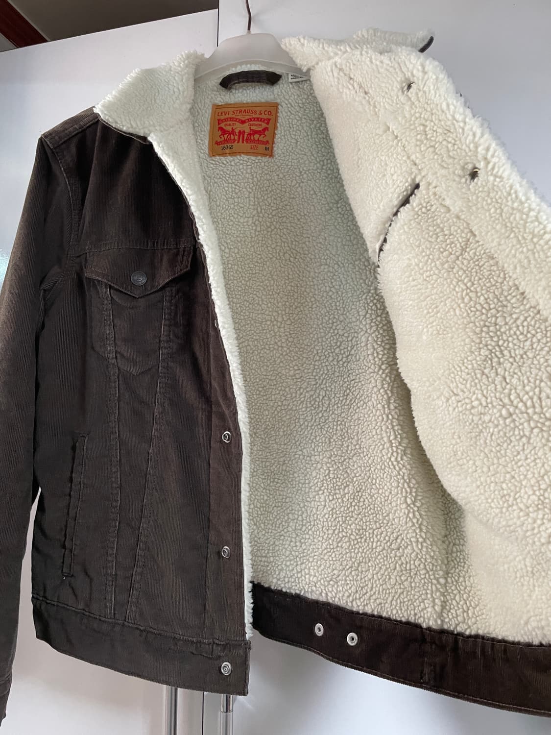 리바이스 코듀로이 쉐르파 트러커 자켓 상품이미지3