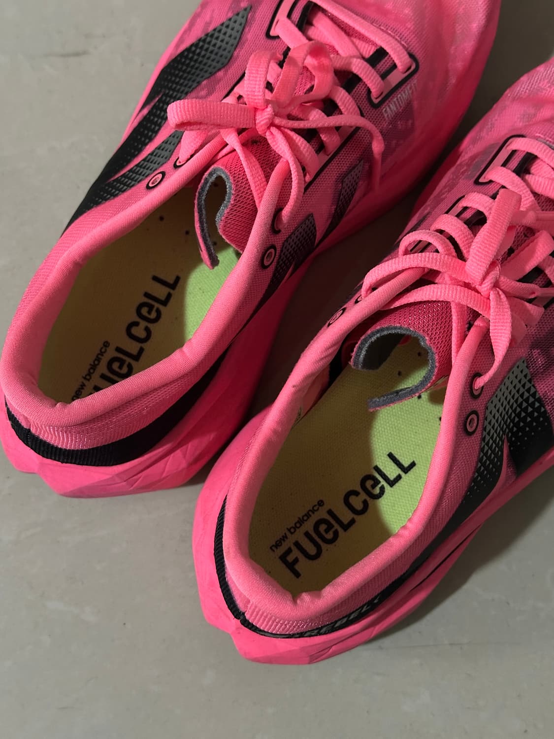 뉴발란스 퓨어셀 레벨 v4 울트라 핑크 블랙 250 상품이미지3