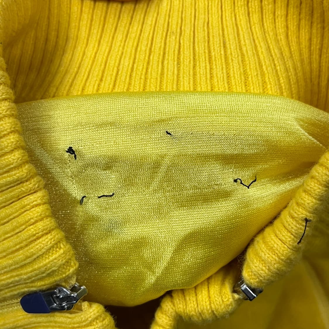 [정품/M] 타이틀리스트 옐로우 골프 스웨터 방풍니트 b15 상품이미지6