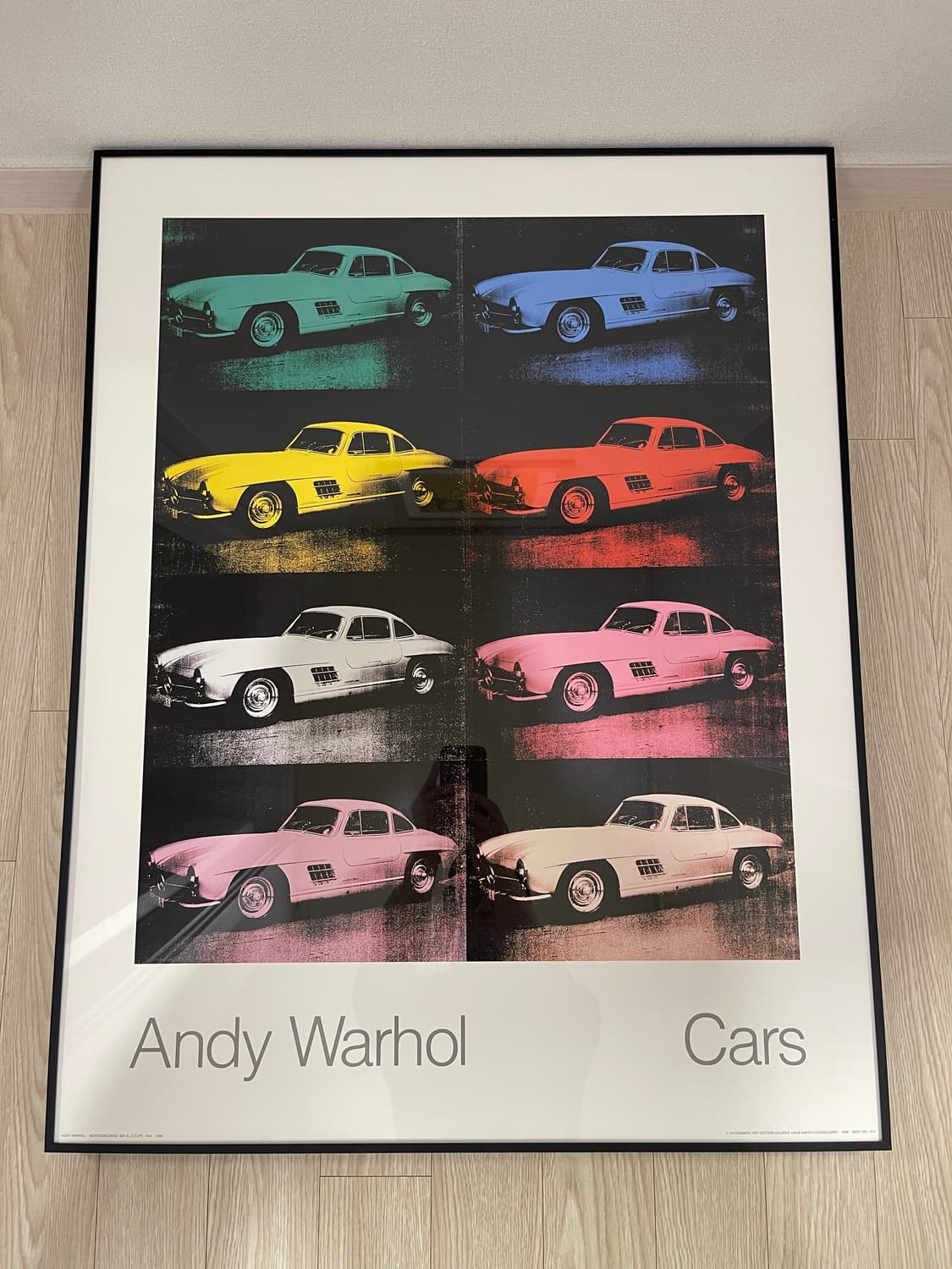 메르세데스 벤츠 x 앤디워홀 아트 포스터 AD1986 BENZ 300 상품이미지1