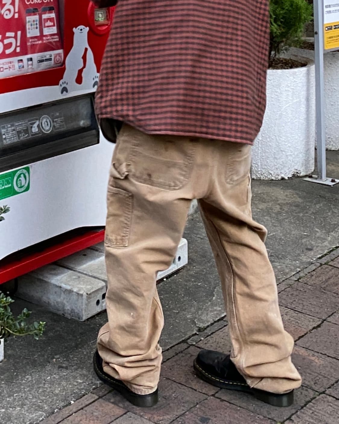 빈티지 USA 칼하트 더블니팬츠 브라운 (32) 상품이미지10