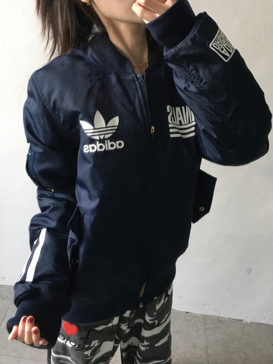 아디다스 오리지널스 야구점퍼 상품이미지1