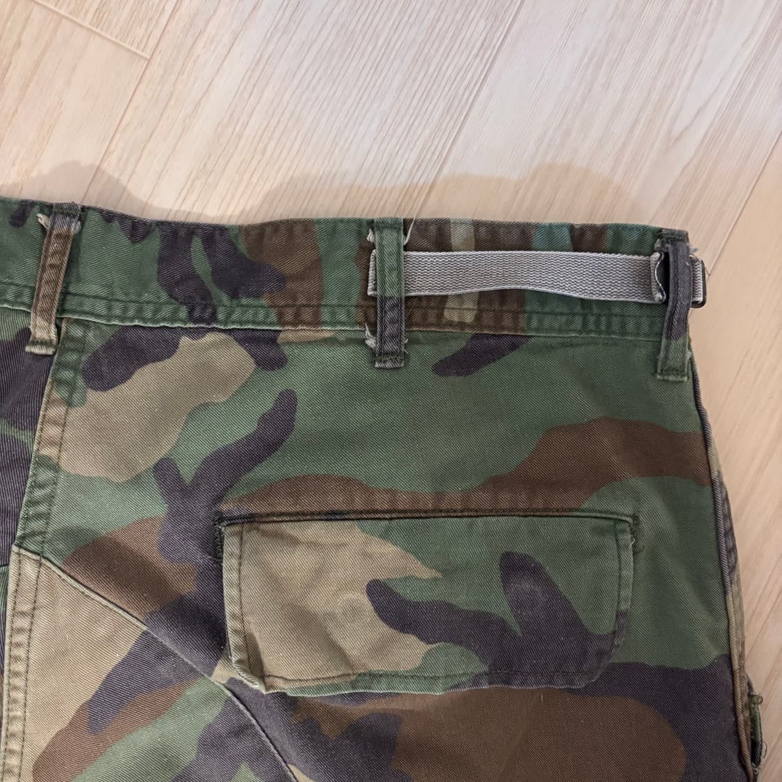 vintage woodland 카모 팬츠 상품이미지4