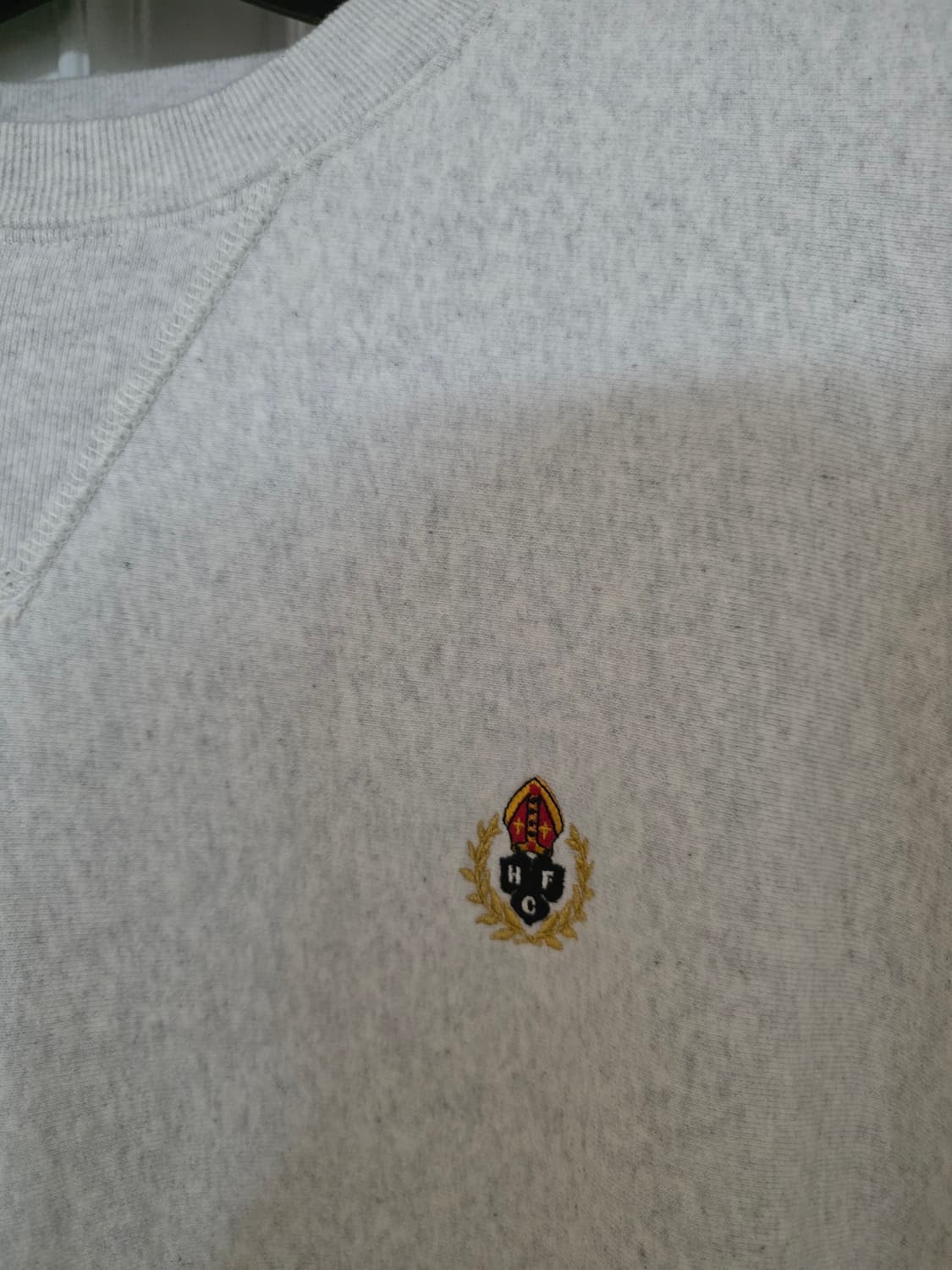 25ss 헤리티지플로스 맨투맨 회색 M 상품이미지2