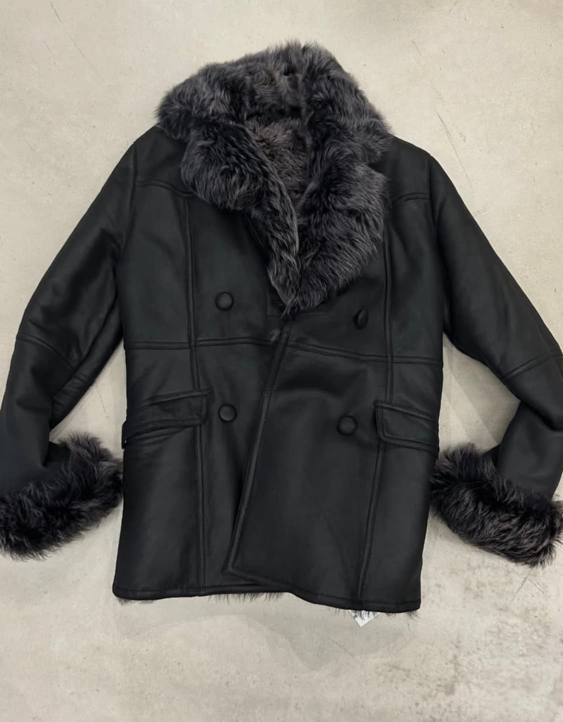 아야즈 빈티지 퍼 무스탕 상품이미지2