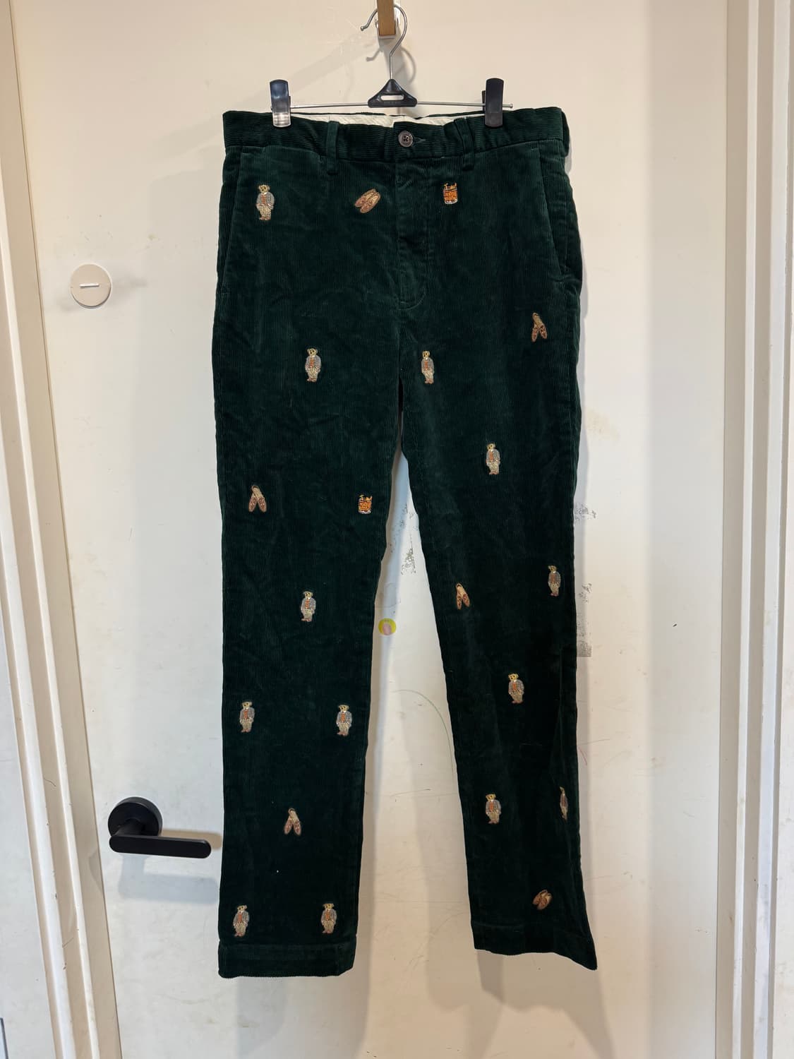 폴로랄프로렌 스트레치 슬림핏 폴로 베어 코듀로이 팬츠 상품이미지3