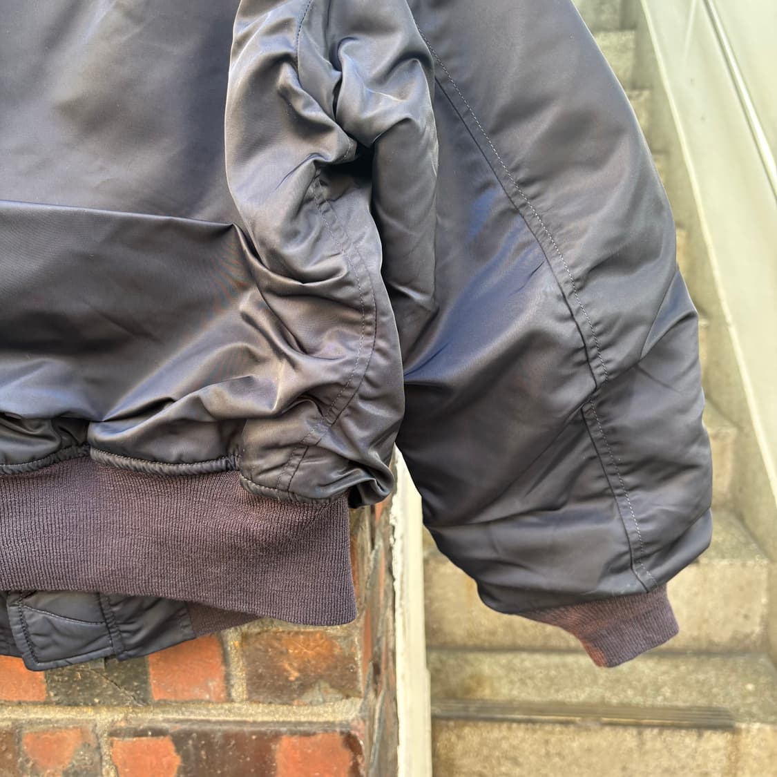 알파인더스트리 네이비 B-15C 플라이트 자켓 상품이미지7