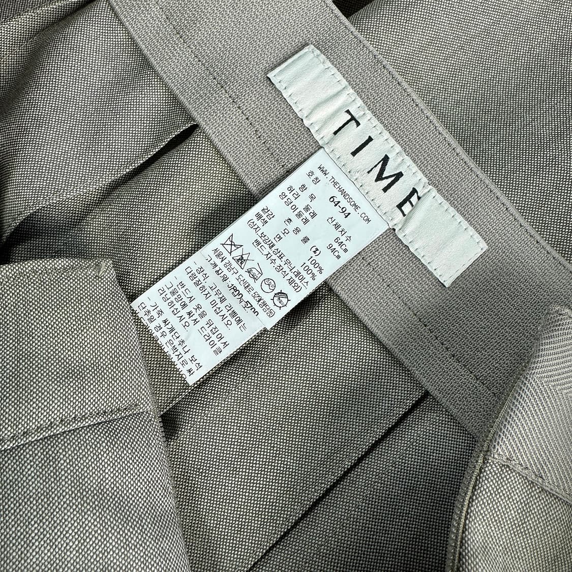 타임 23 컬러라인 플리츠 스커트 상품이미지3