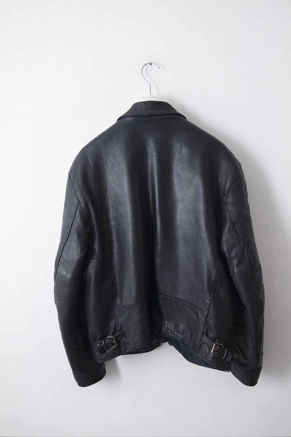 1980's 6pockets leather jacket 상품이미지3