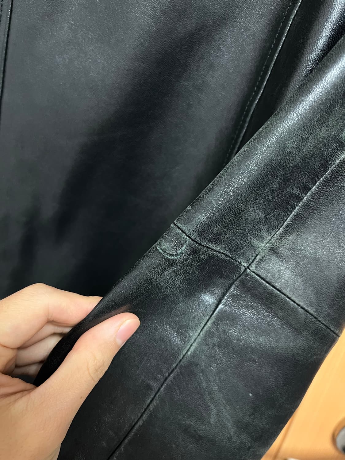 LNR 나그랑 램스킨 레더자켓 상품이미지6