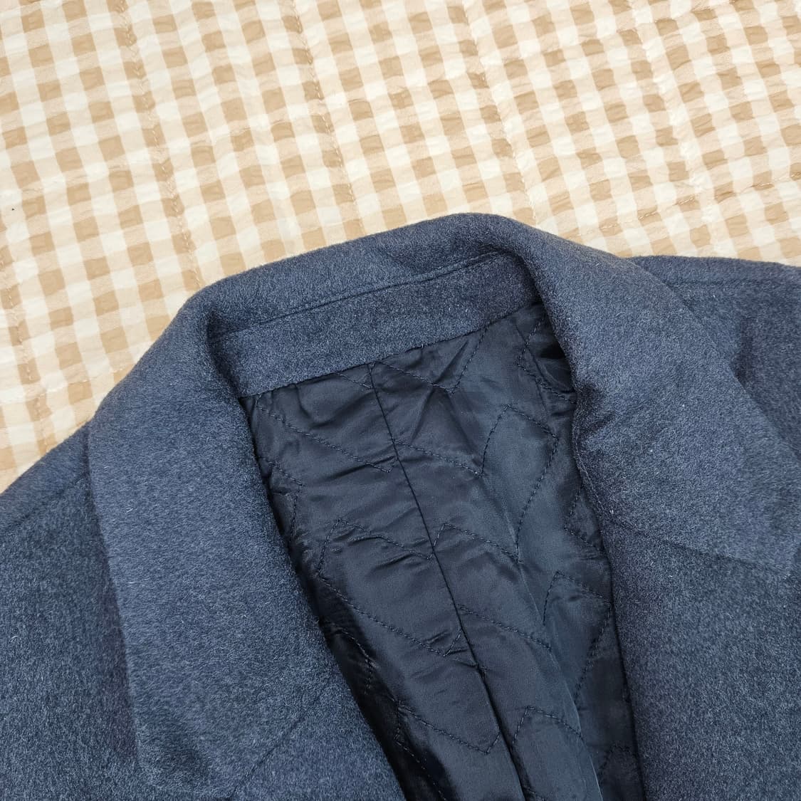 TNGT 핸드메이드 울 캐시미어 코트 남자100 상품이미지2