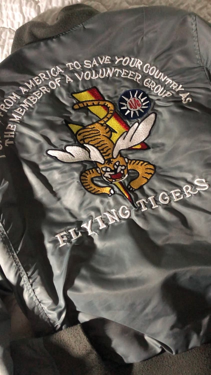 플라잉 타이거 항공자켓 판매 상품이미지5