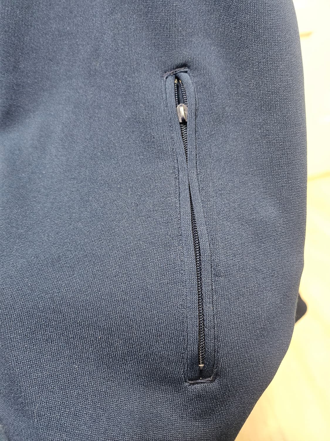 (105)XL☆초대장급☆아디다스 파이어버드 플락 [네이비옐로우] 후드져지 상품이미지7