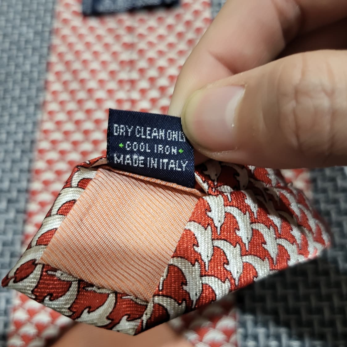 에르메스 정품 실크 넥타이 상품이미지7