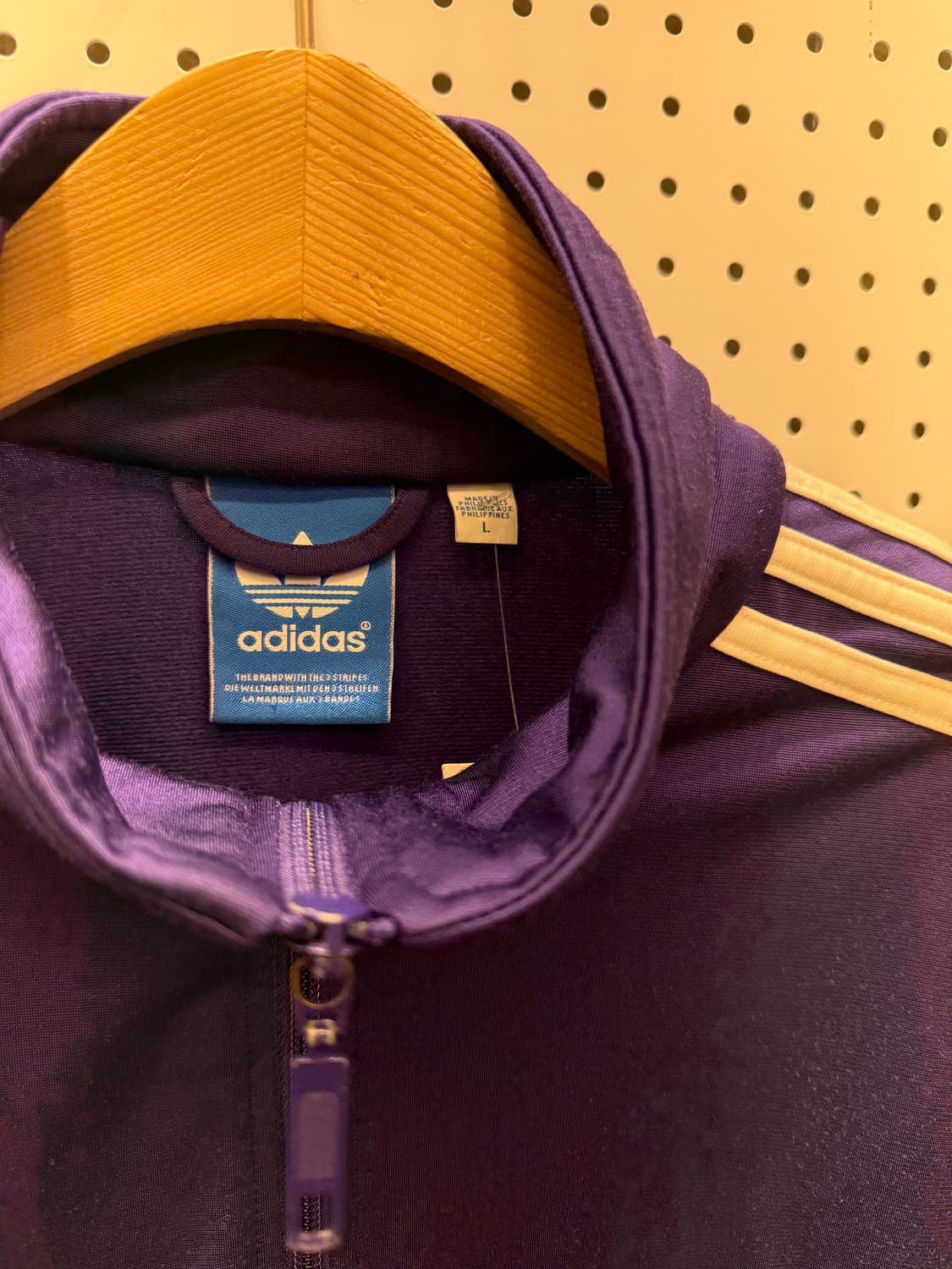 아디다스 파이어버드 퍼플 트랙탑 져지 U134 상품이미지4