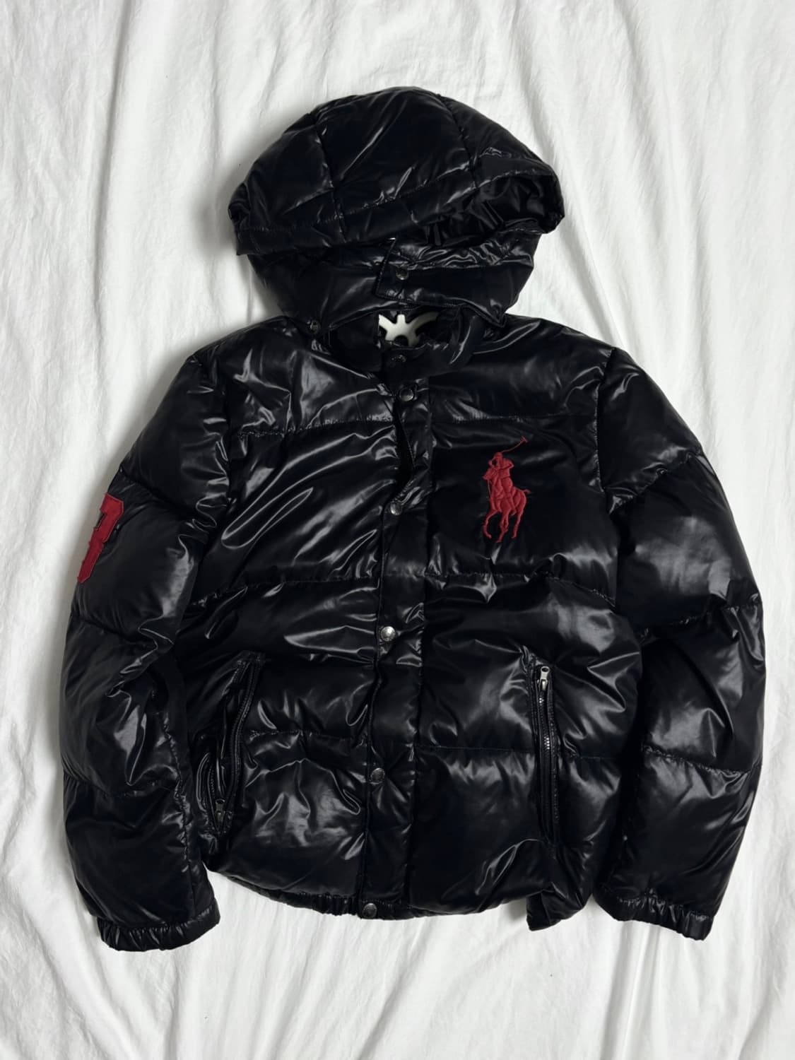 폴로 빅포니 유광 패딩 상품이미지1