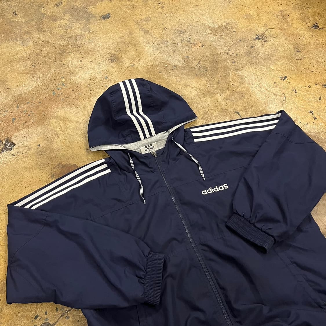 [정품/100] 아디다스 올드스쿨 바람막이 자켓 b18 상품이미지1