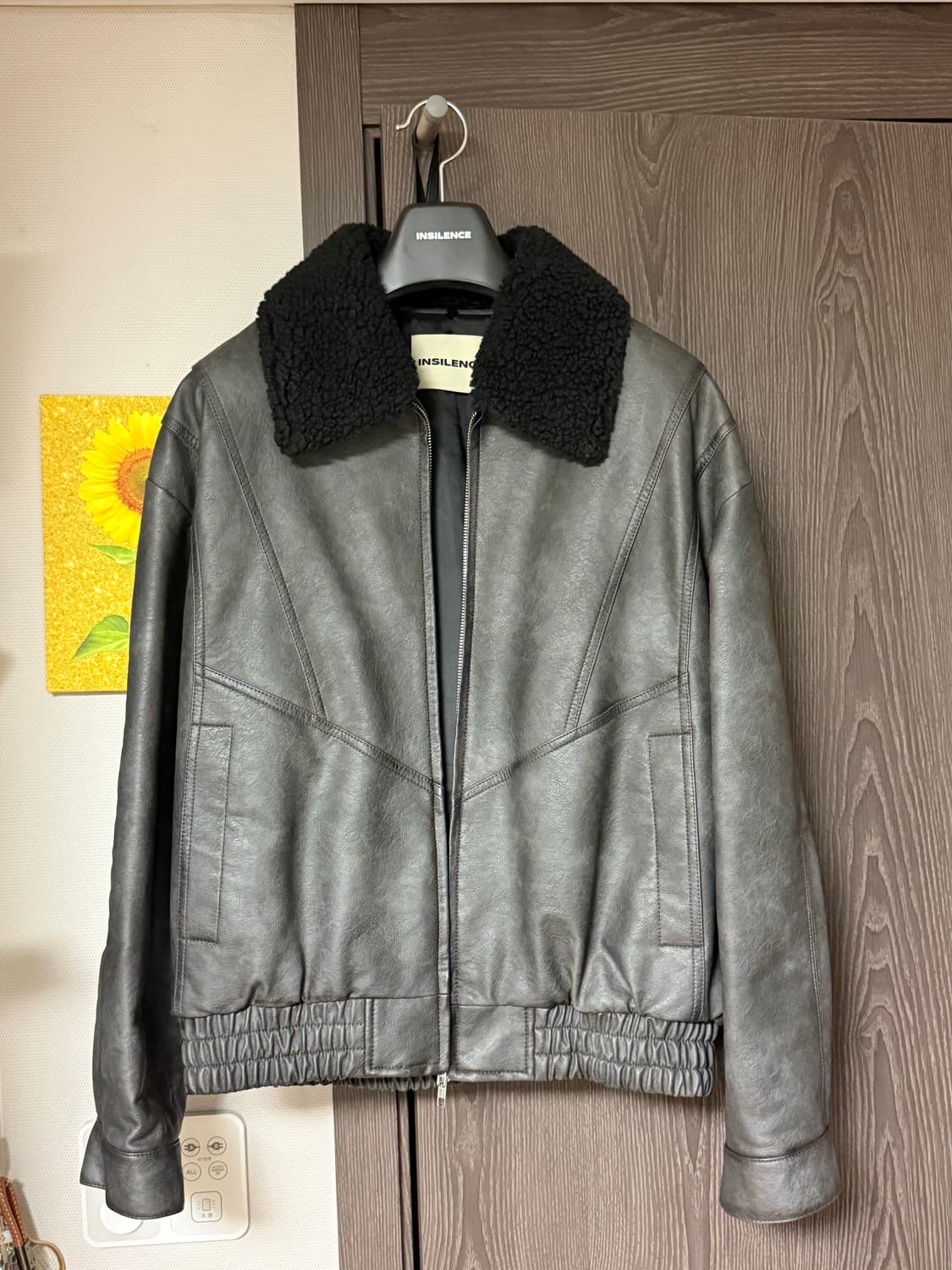 인사일런스 그런지 플라이트 자켓 그레이 XL 상품이미지4