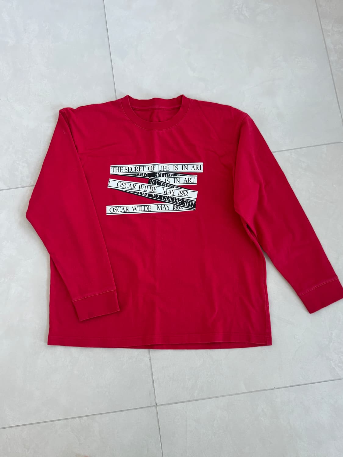 J.W. ANDERSON 오스카 와일드 캡슐컬렉션 긴팔 티셔츠  상품이미지4