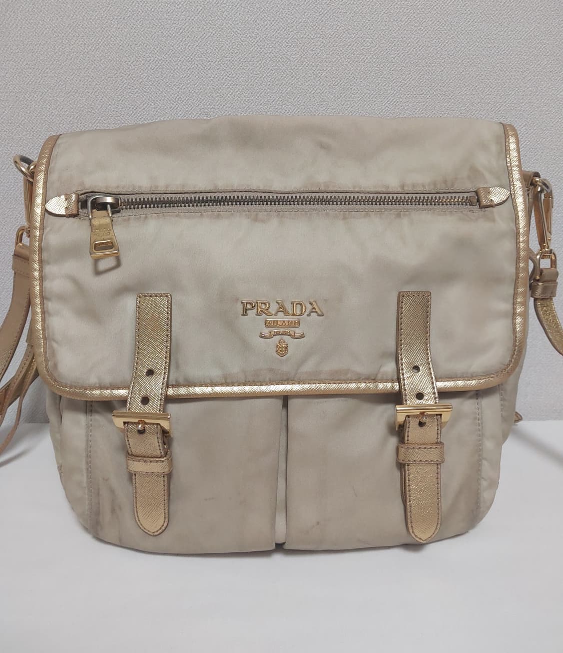 프라다 빈티지 나일론 메신저백 (정품) 상품이미지3
