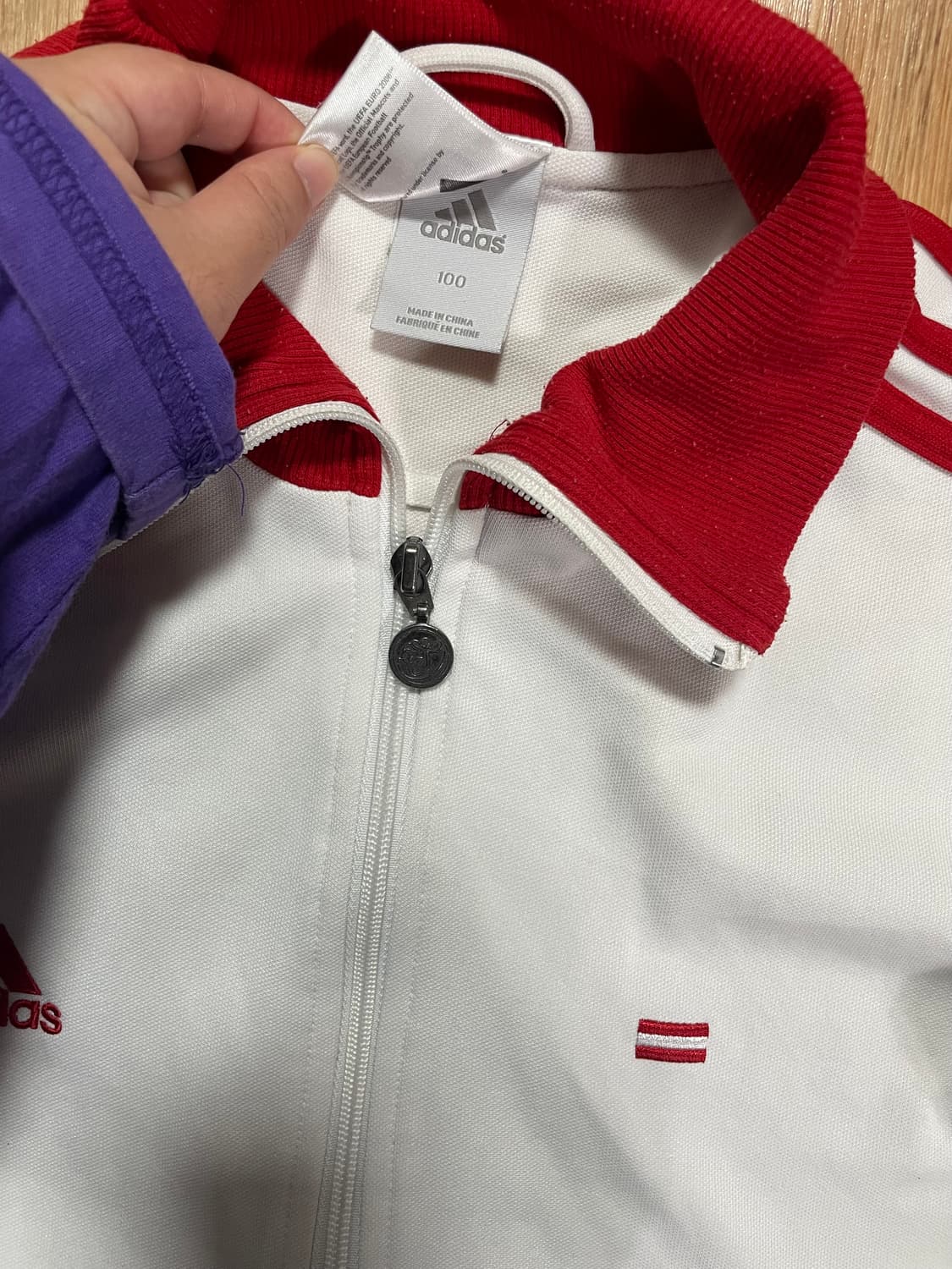 아디다스 코르도바 오스트리아 져지 흰빨 트랙탑 대장 화이트 자켓 100 상품이미지3