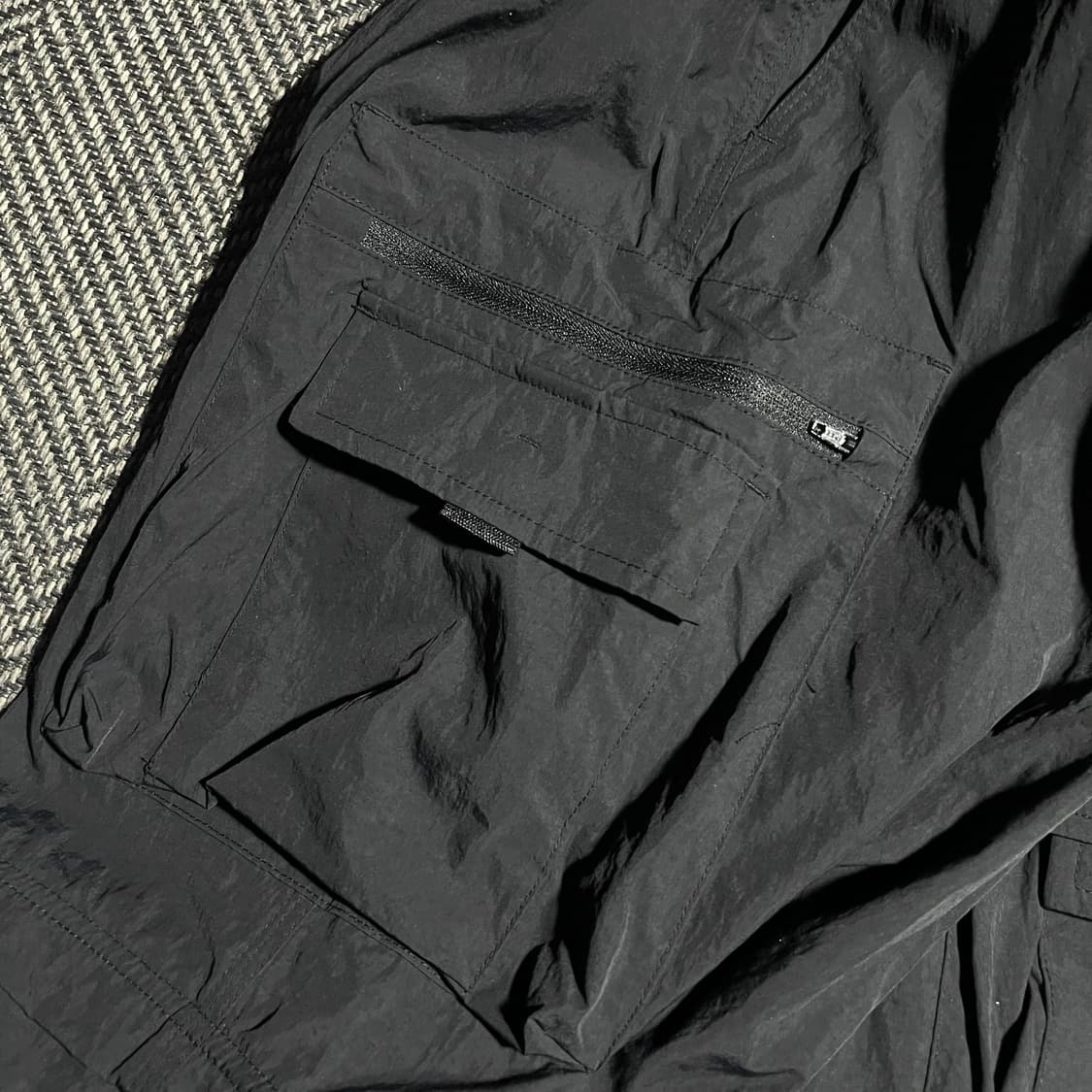 [31] musinsa 무신사스탠다드 와이드 벨티드 디태처블 카고 팬츠 상품이미지5