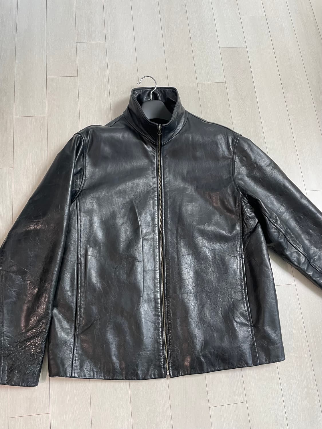 [L]올드갭 레더 풀집업(가죽 케어 완료) 상품이미지5