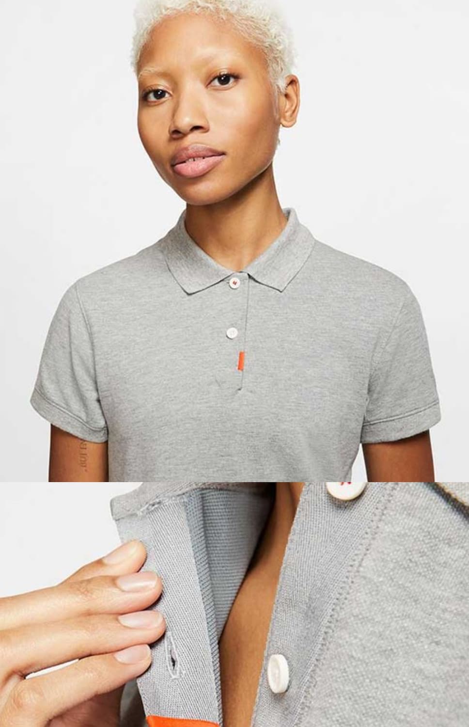 나이키우먼스 골프폴로드레스 - 그레이S 상품이미지7