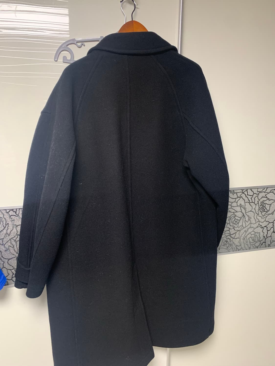 에스피오나지 발마칸 코트 블랙 L 상품이미지4