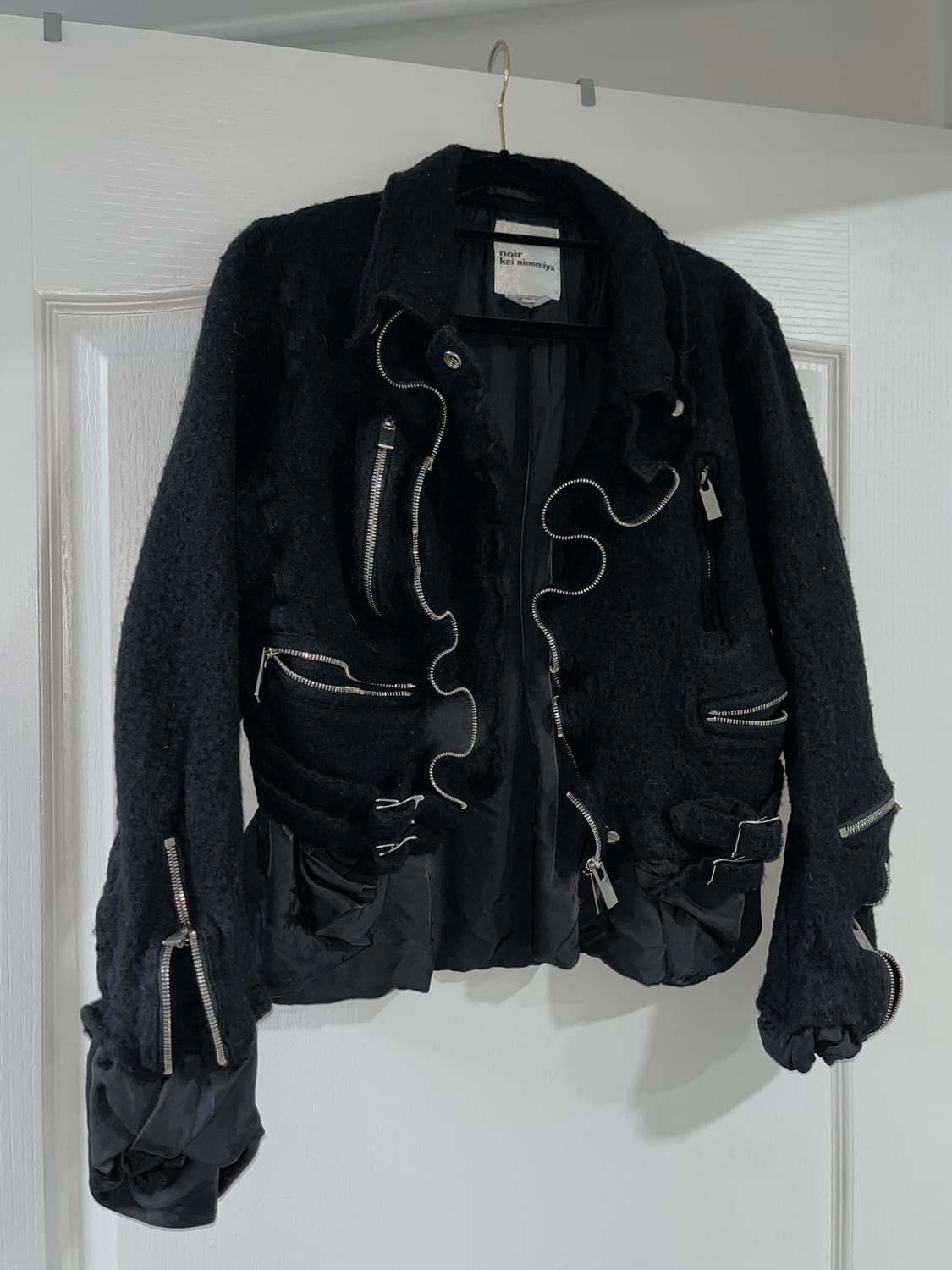 꼼데가르송 느와 케이 니노미야 울 자켓 상품이미지1