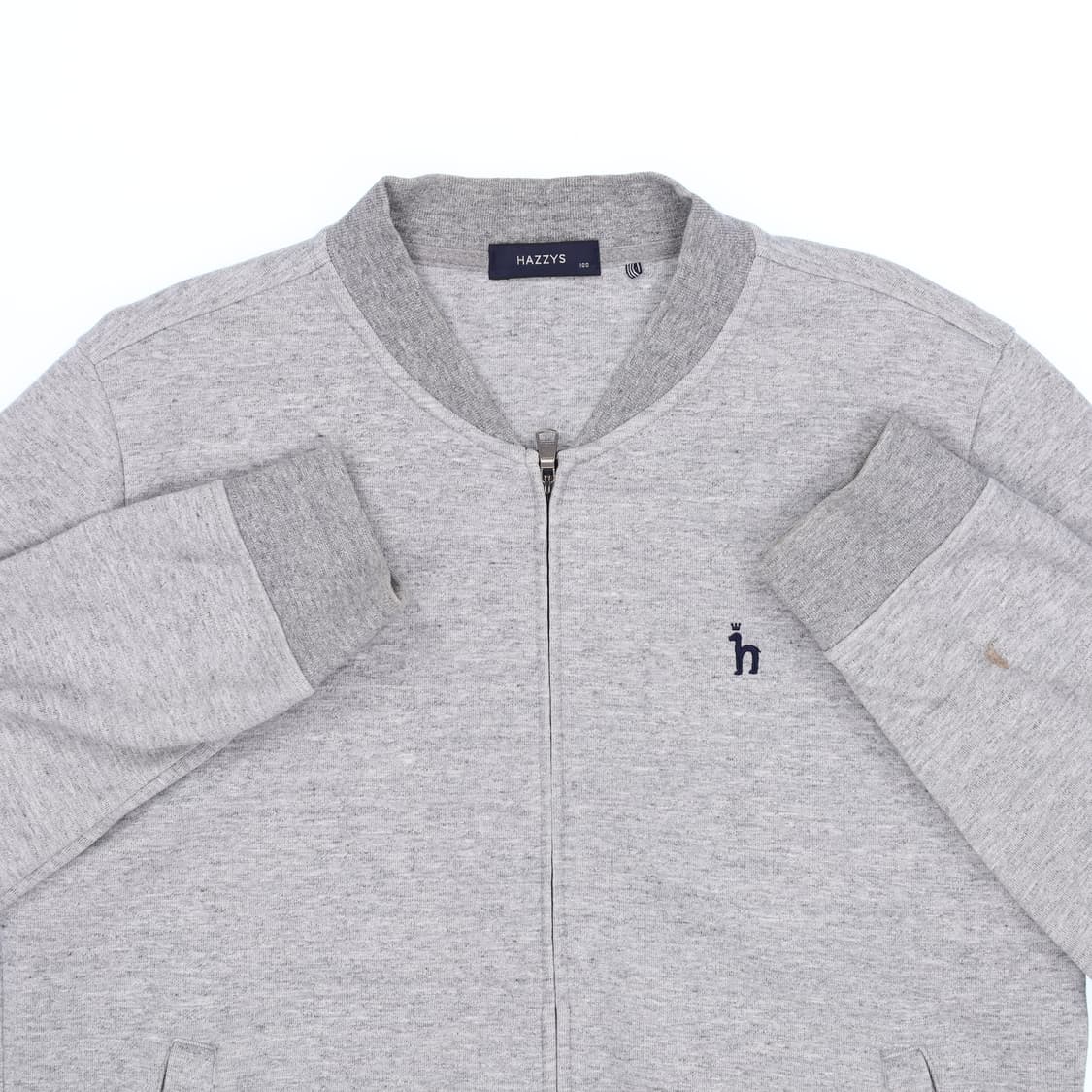 [100] 헤지스 남성 멜란지 면혼방 집업 자켓 N6947 상품이미지3