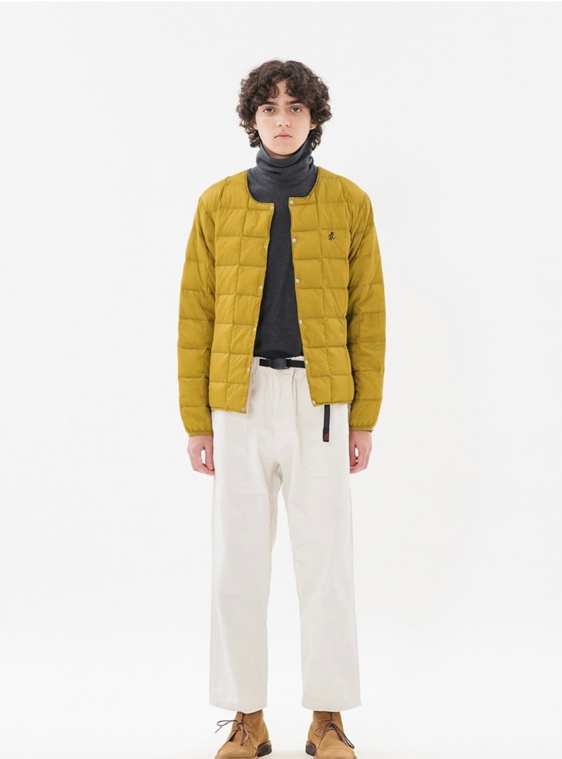 그라미치 루즈테이퍼드 xl 블랙 치노 내추럴 상품이미지3