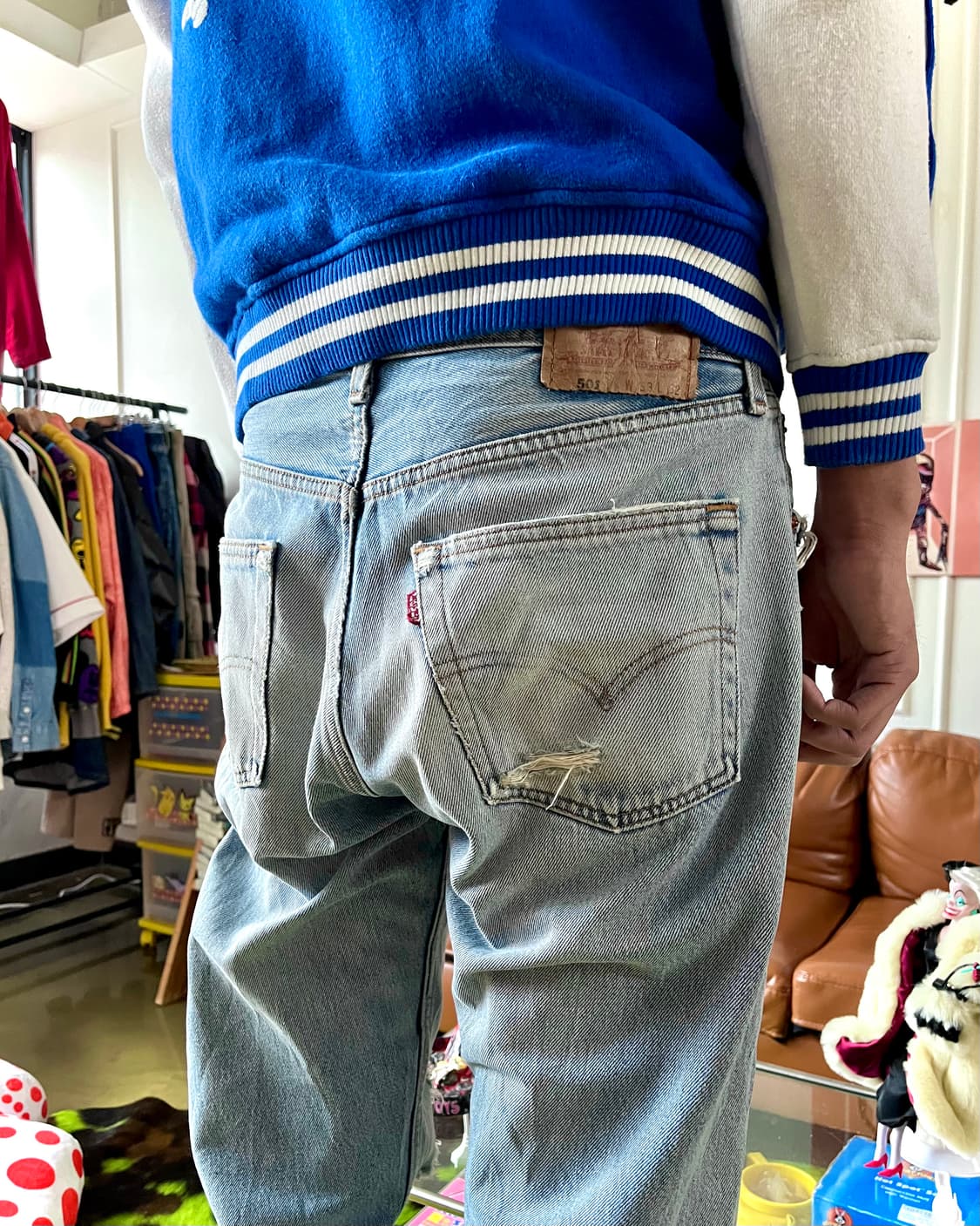 1990s Levi's 501 USA Vintage Denim Pants 상품이미지3