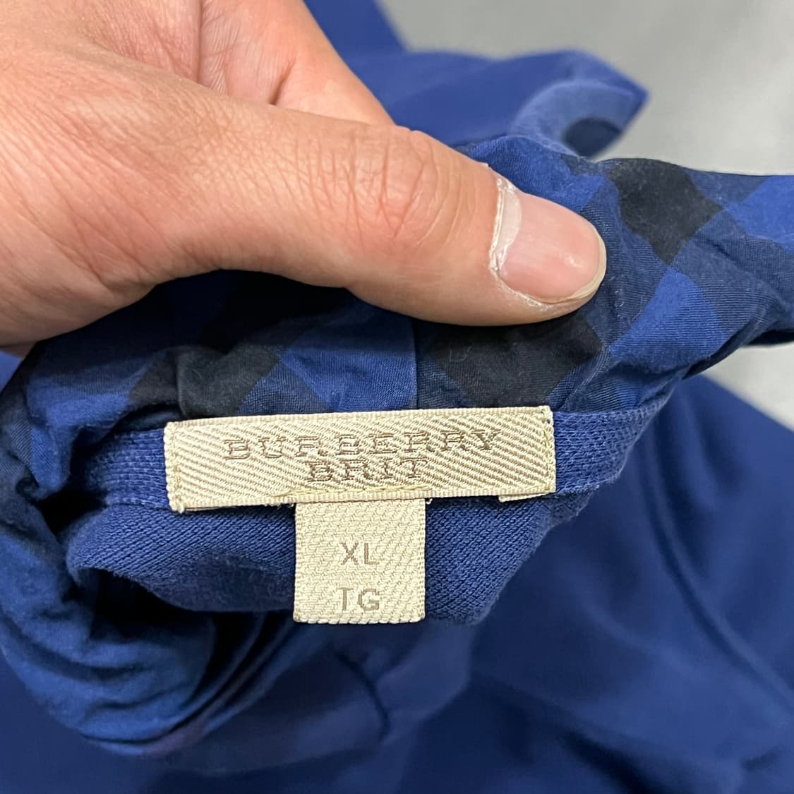  버버리 브릿 폴로 하프티 +명품감정서 y16104 상품이미지6