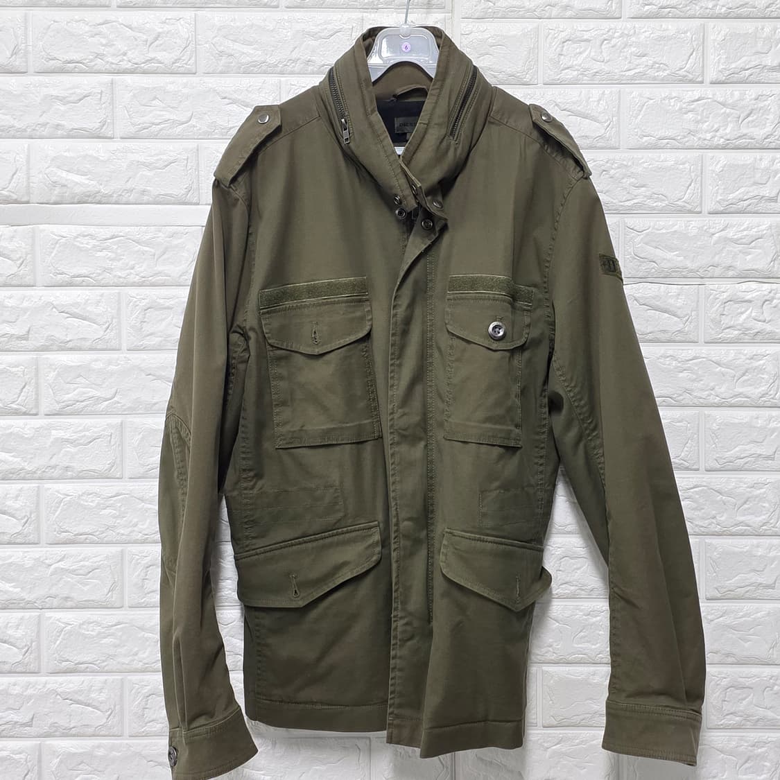 택포) 디젤 카키 야상 점퍼 L 상품이미지1