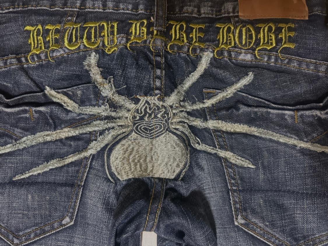 빈티지 새깅 워싱 오리엔탈 락시크 자수 팬츠 상품이미지3