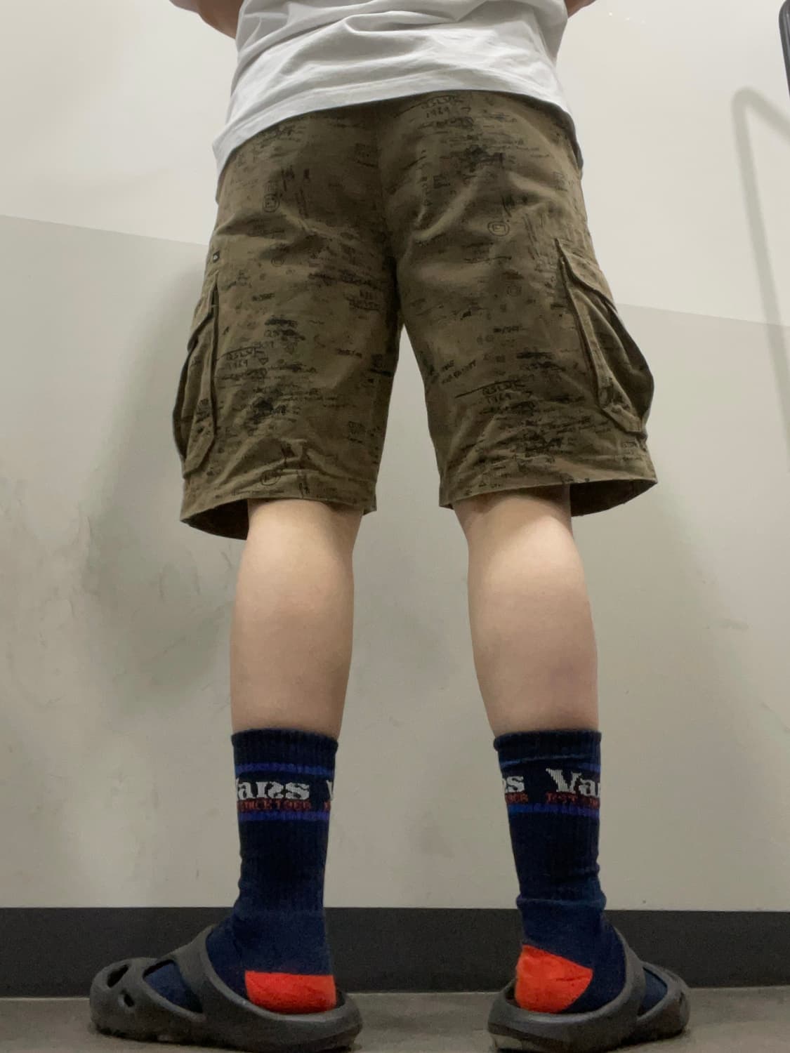 QUIKSILVER 퀵실버 올오버 프린팅 카고 반바지 상품이미지2