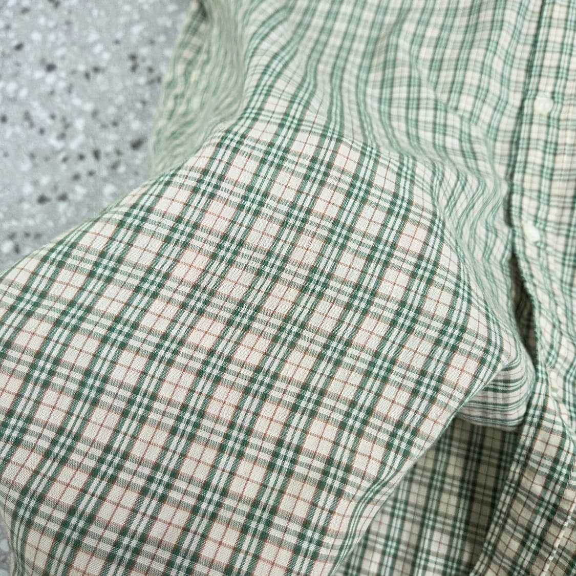 90s Vintage Stussy Plaid Shirts 스투시 셔츠 상품이미지5