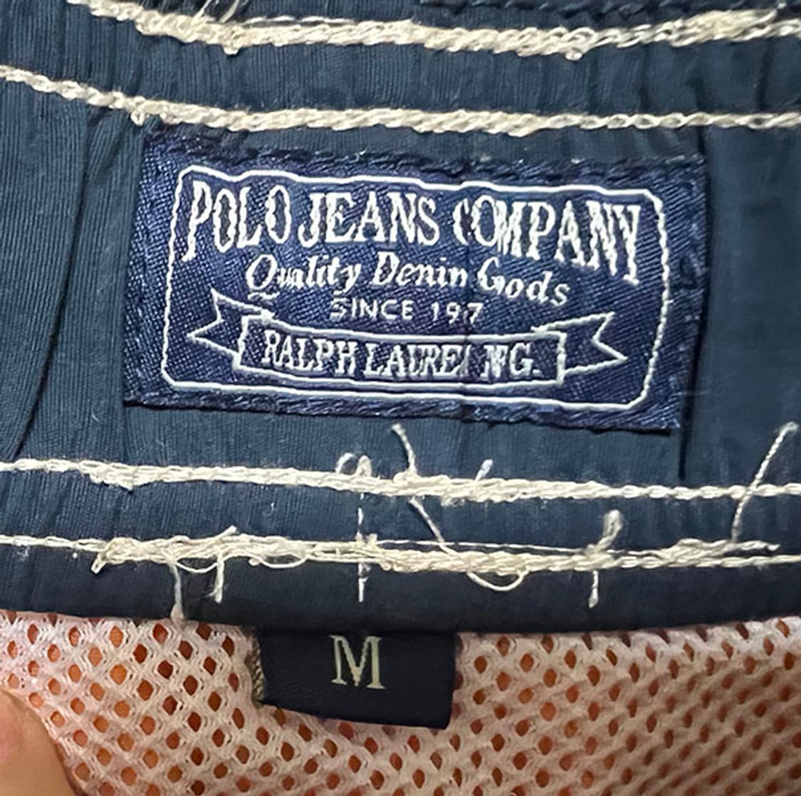 POLO 폴로 진스 크레스트 자수 스윔쇼츠 남자 반바지 M 30-32 상품이미지4