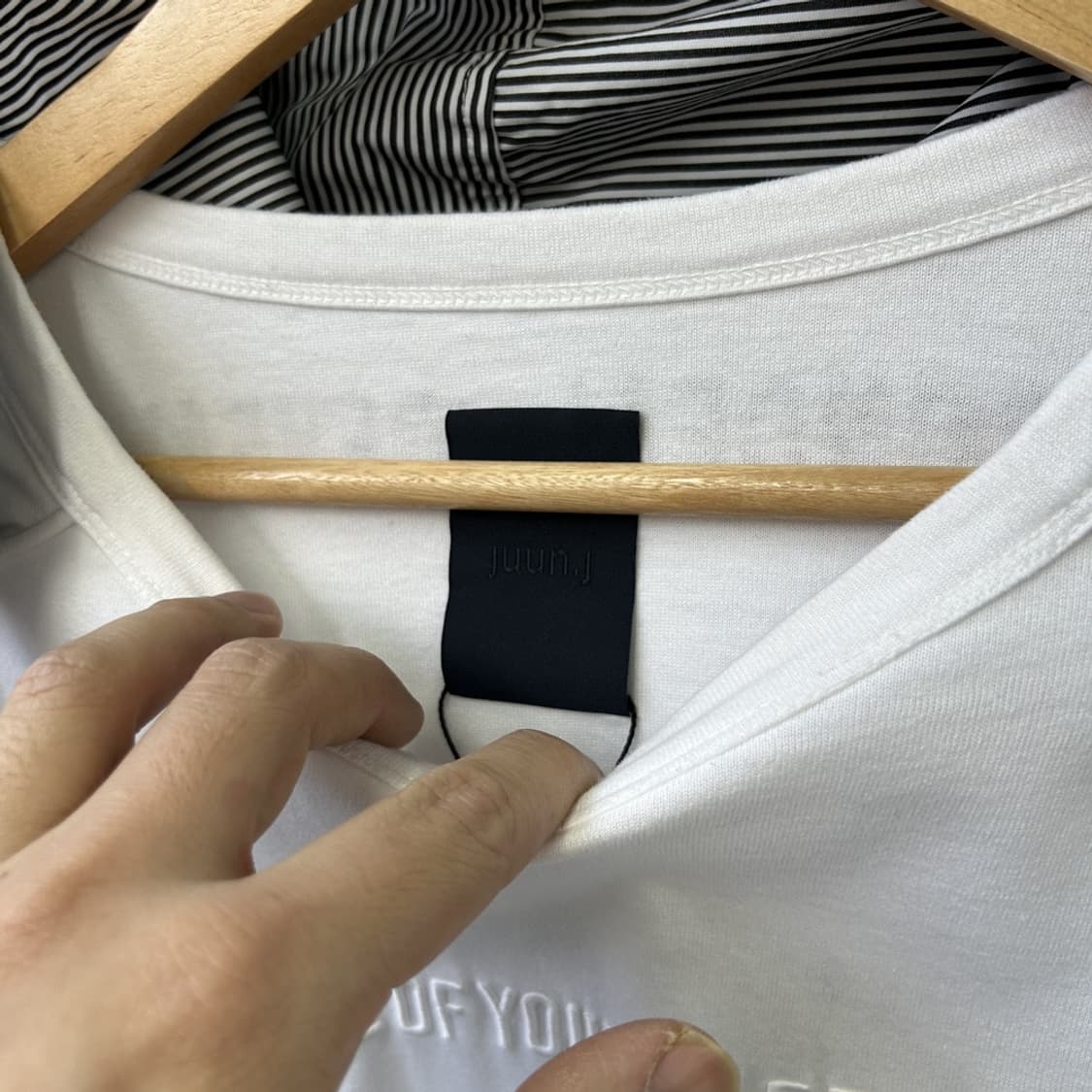 15856 - 준지 레이어드 후드티 상품이미지4