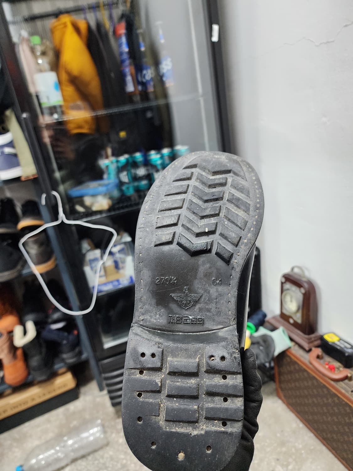 리얼레더 00s 밀리터리 군용 전투화 상품이미지5