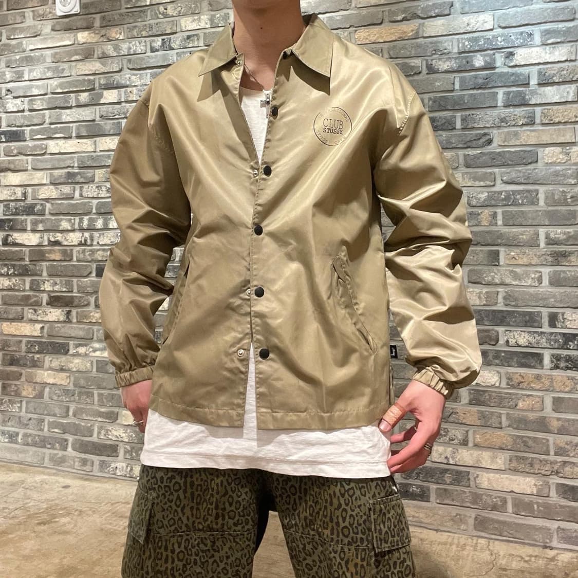 스투시 클로버 코치 자켓 상품이미지3